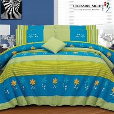  Obsession Night Bed Quilt Cover Set Queen Size Design: Uncas